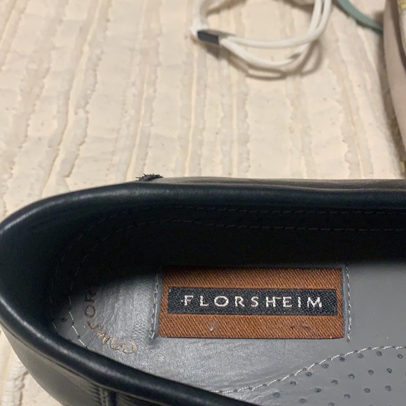 Men’s black leather Florsheim main image 5